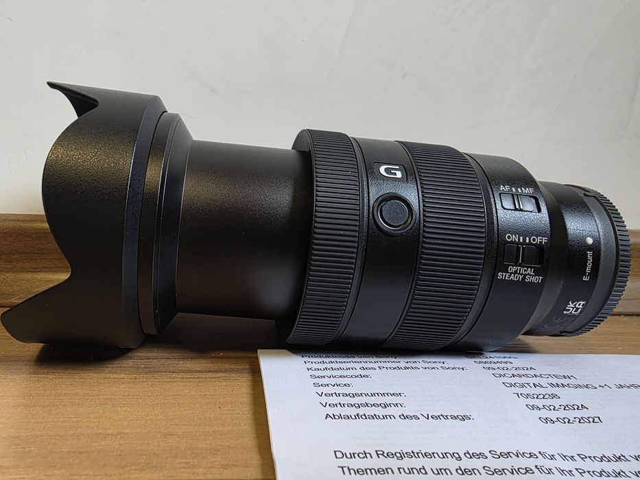 Sony 24-105 G OSS варио обектив 1г гаранция
