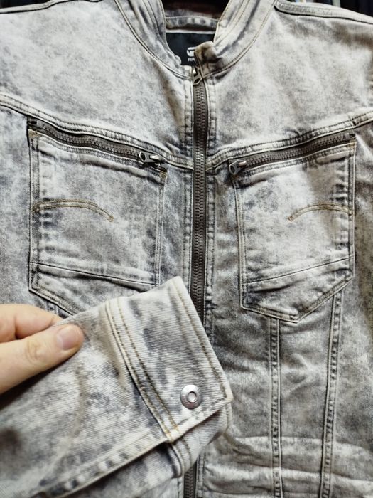 Оригинално дънково яке G-Star Raw Arc Zip Slim L , XL ново мъжко сиво
