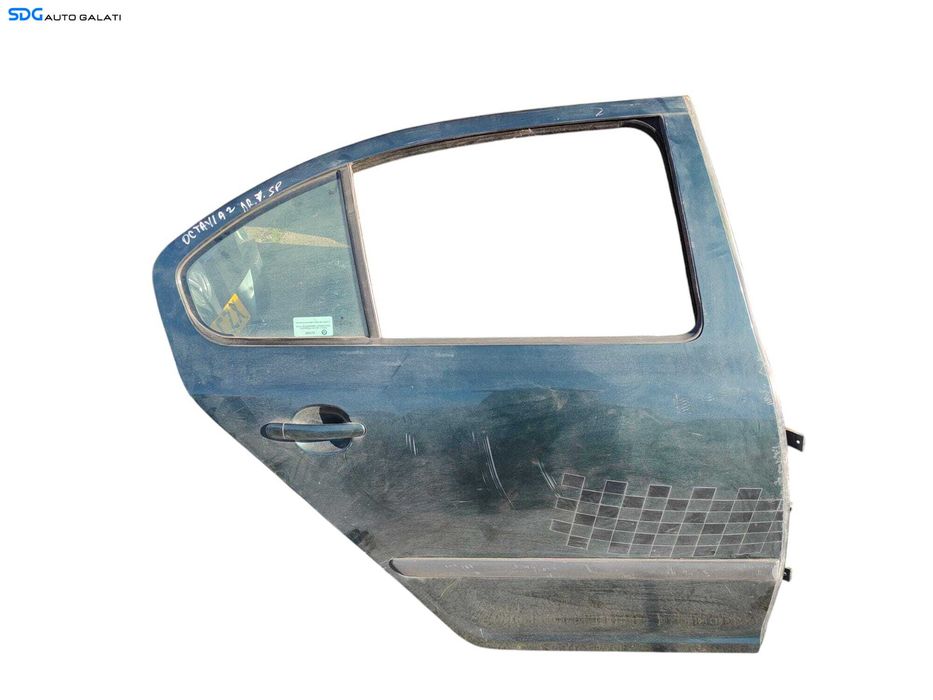 Usa Portiera Dreapta Spate Dezechipata Skoda Octavia 2 Hatchback Sedan Berlina Scurt 2004 - 2007 [LC0196]