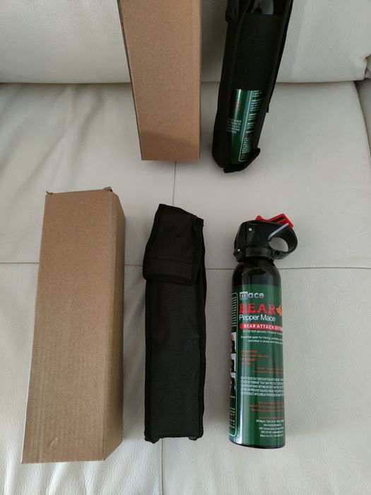 Spray Urs Protecție Anti Urs 260ml , multi jet + husa curea