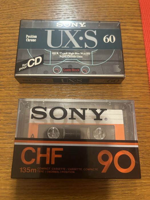 Аидио касети Sony UX-S  и CHF