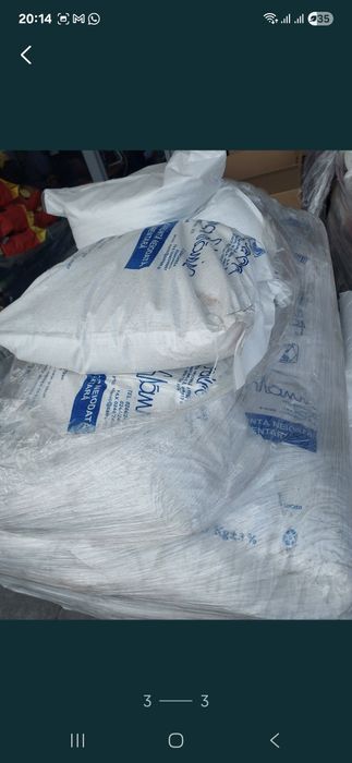Sare neiodată Salina Slănic sac 25 kg. 55lei/sac- 46 de la 40saci,
