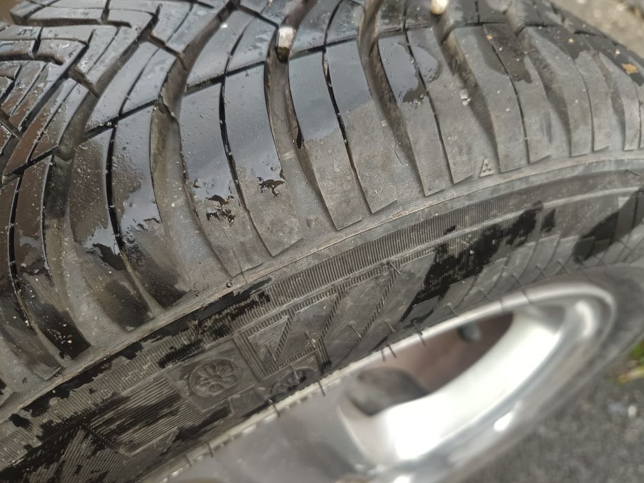 Jante originale Skoda 5x100 r15 + anvelope noi allseason