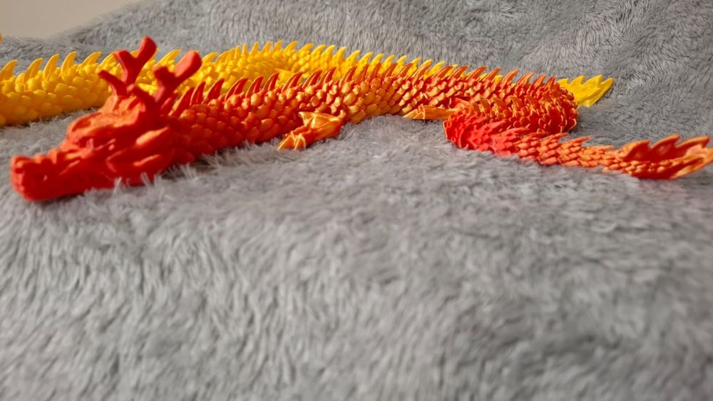 3D-игрушки драконы и змейки