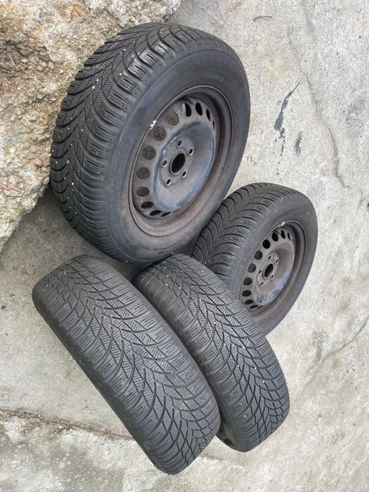 Anvelope/cauciucuri iarna 195/65/15 5x112 vw skoda passat golf caddy