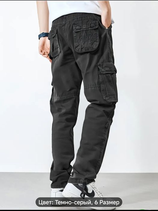 Брюки карго, хлопок, р-р 56(38)
