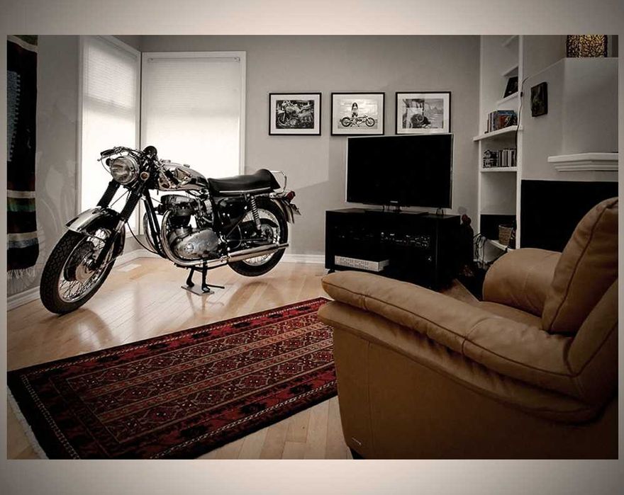 Мото. Harley-Davidson. Картина.