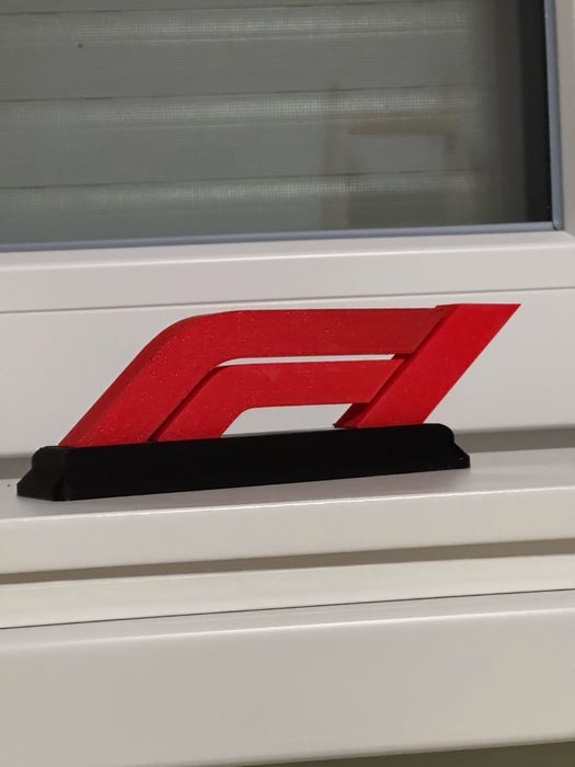 Logo F1 placa decorativa birou
