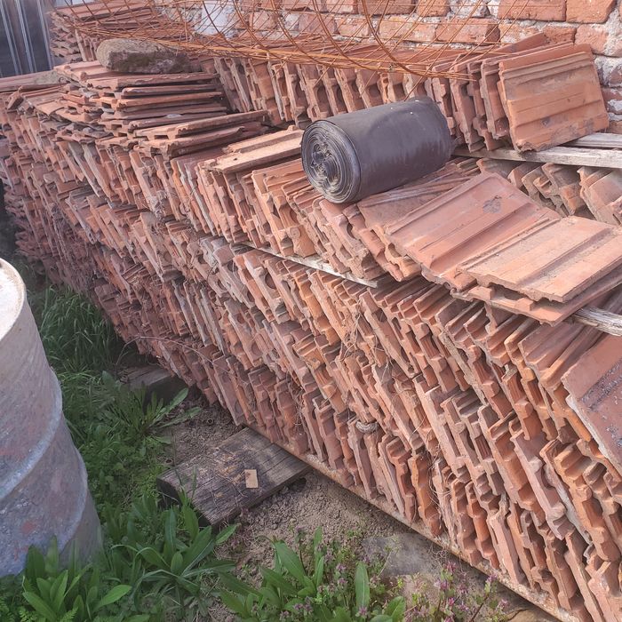 Moara de porumb, circular pentru lemne, dulapi si metale, remorca, tigle Jimbolia folosite