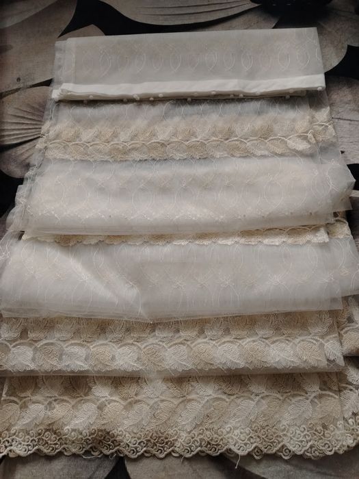 Ушити готови пердета 250вис 300шир по 16 лв бр