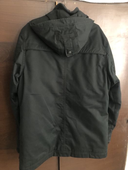 Geaca barbati neagra,cu gluga
