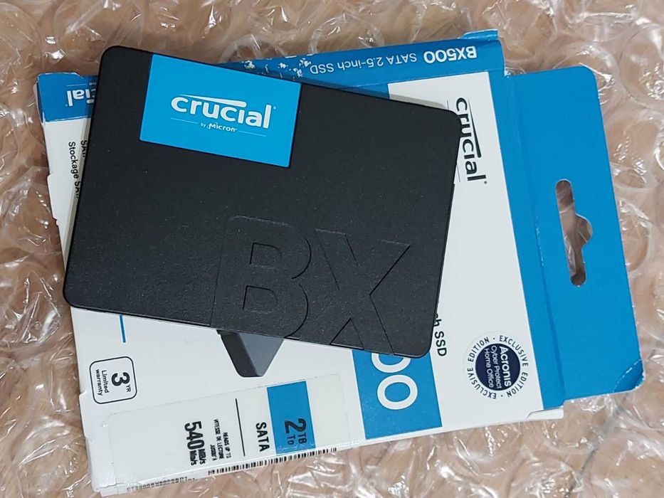 2TB SSD Crucial MX500 / BX500