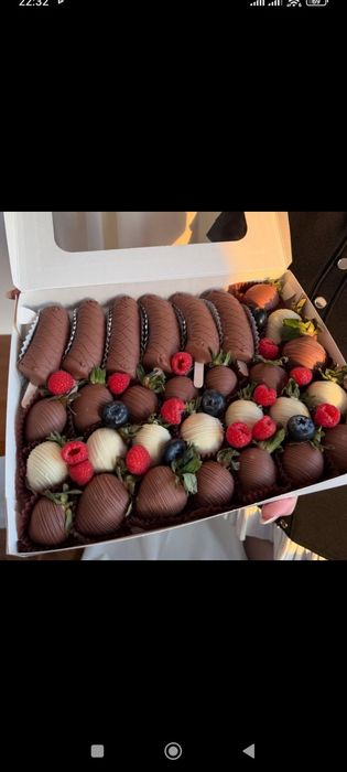 Клубника в шоколаде Алматы до 24 00