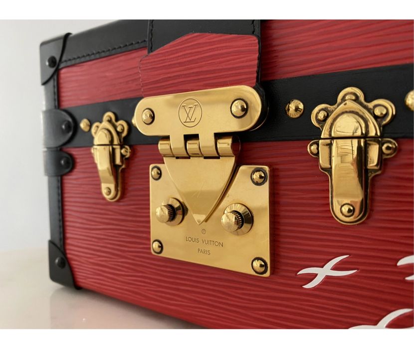 Louis Vuitton - Оригинал - Petit Malle - дамска чанта