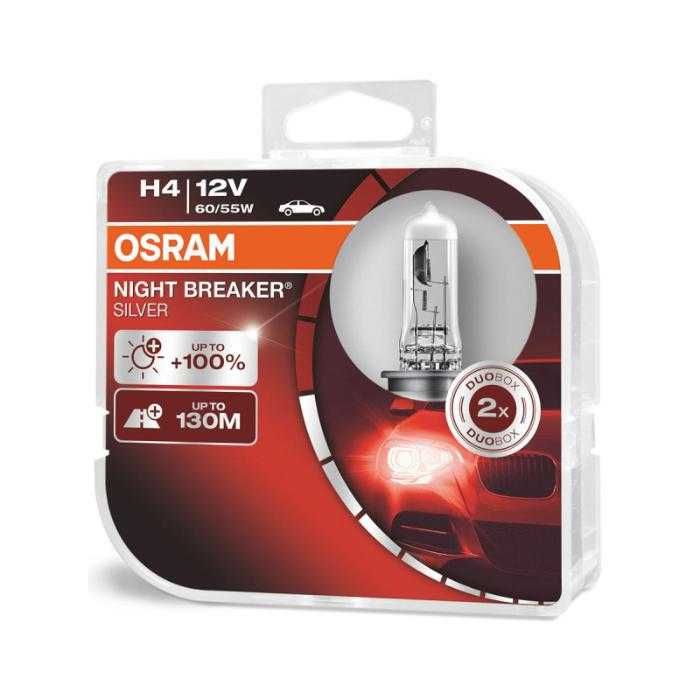 Халогенни крушки Osram Night Breaker Silver H4 2брк-т