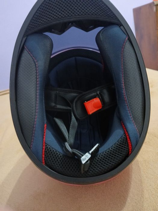 Мотошлем HNJ розовый