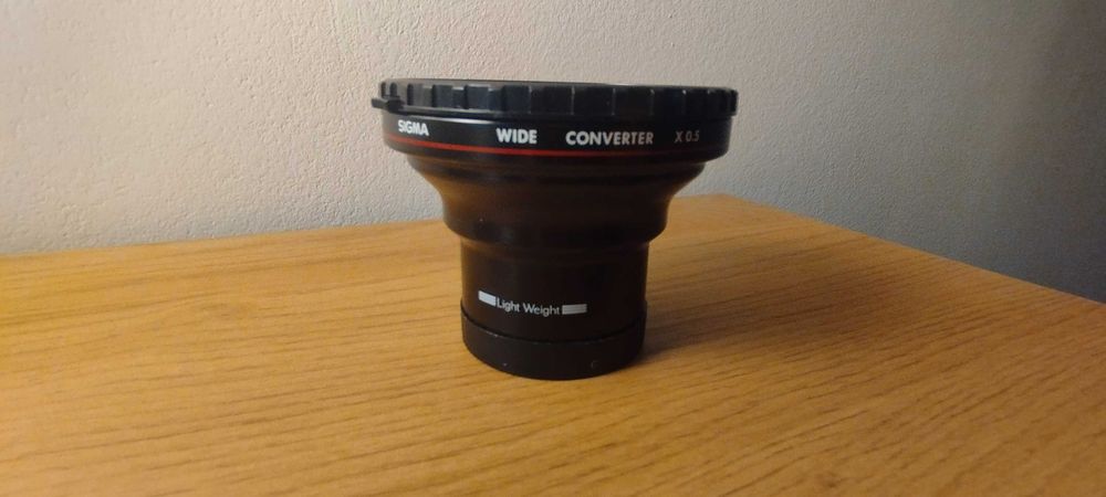 Широкоъгълен конвертор Sigma за камера с автоматичен фокус 46мм Япония