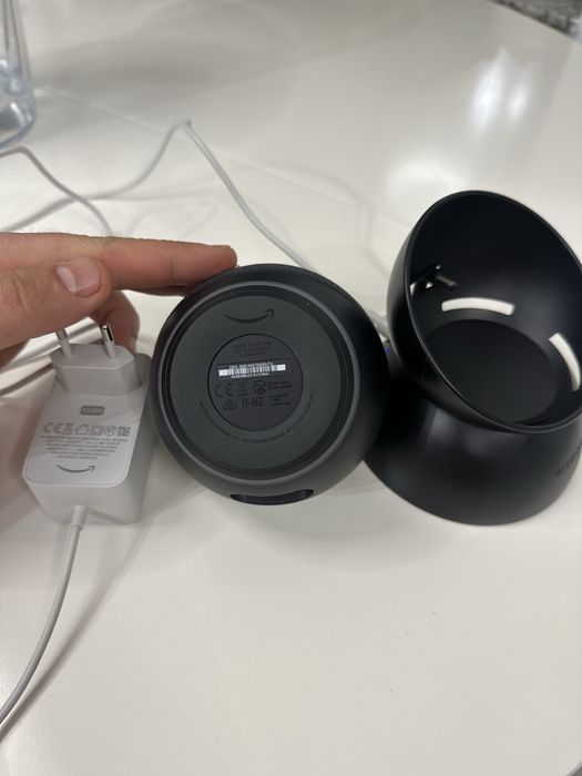Amazon Echo Dot 4th Gen Alexa + suport Mission cu baterie