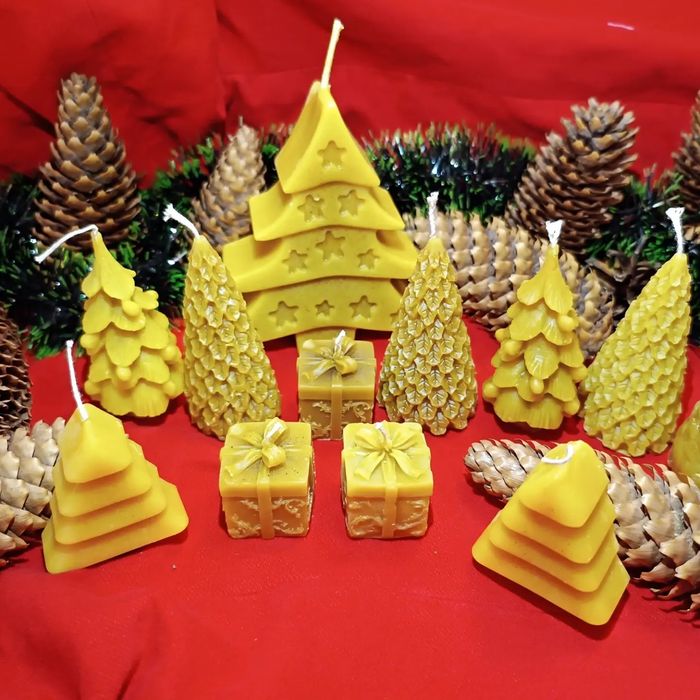 Свещи от чист пчелен восък