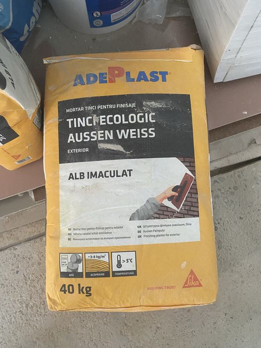 Ciment, tinci, constructii