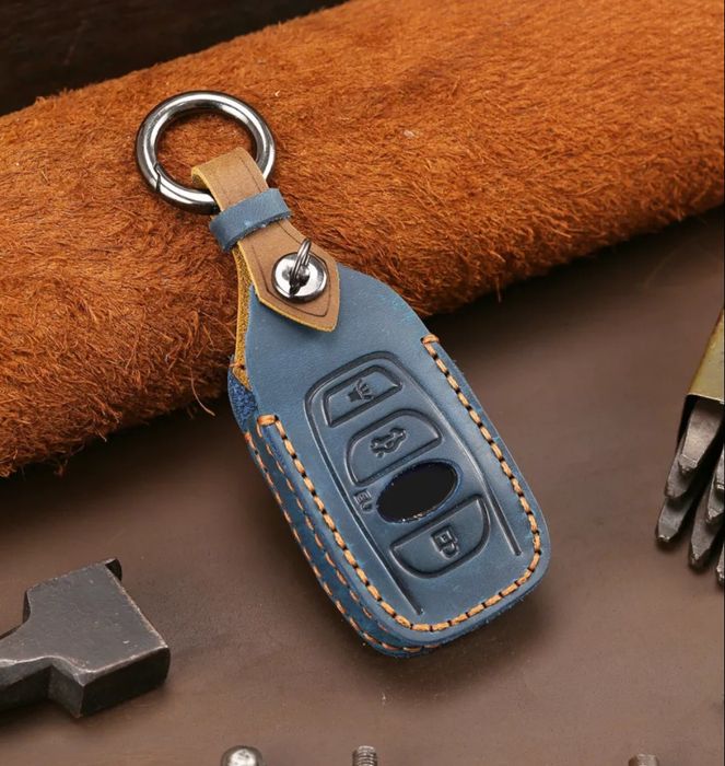 Кожен калъф за ключ Subaru Legacy Outback Forester WRX WRX STI Impreza