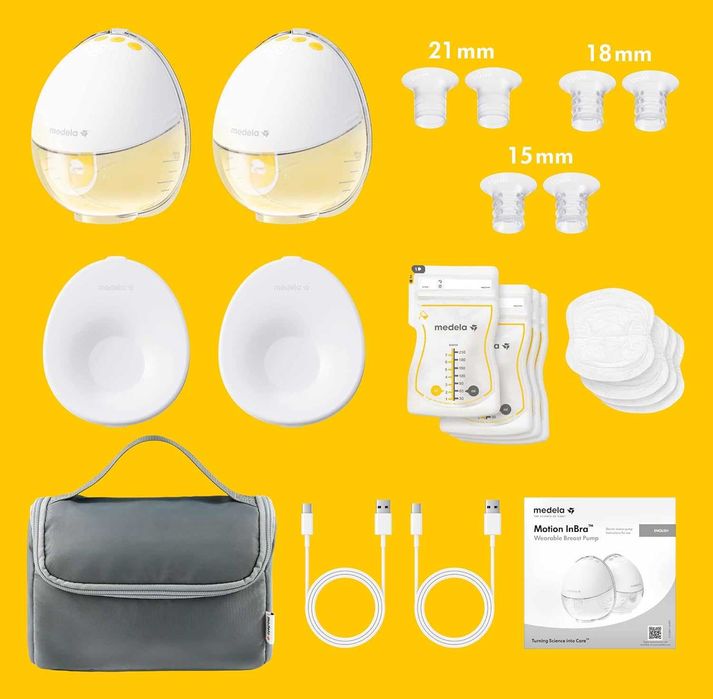 Преносима електрическа помпа за кърма Medela Motion InBra