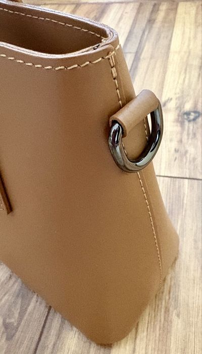 Geanta shopper din piele naturala