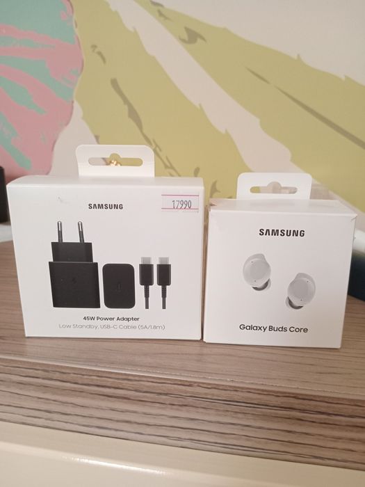 Адаптер и Наушники SAMSUNG