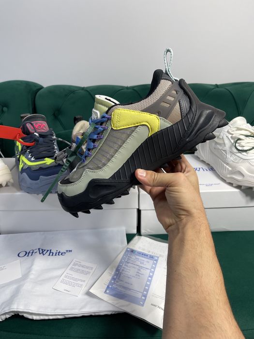 Adidasi Off White ODSY piele naturala Premium Full Box