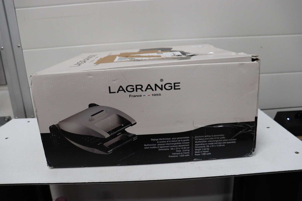Гофретник LAGRANGE Premium, 1200 W, Произведено във Франция