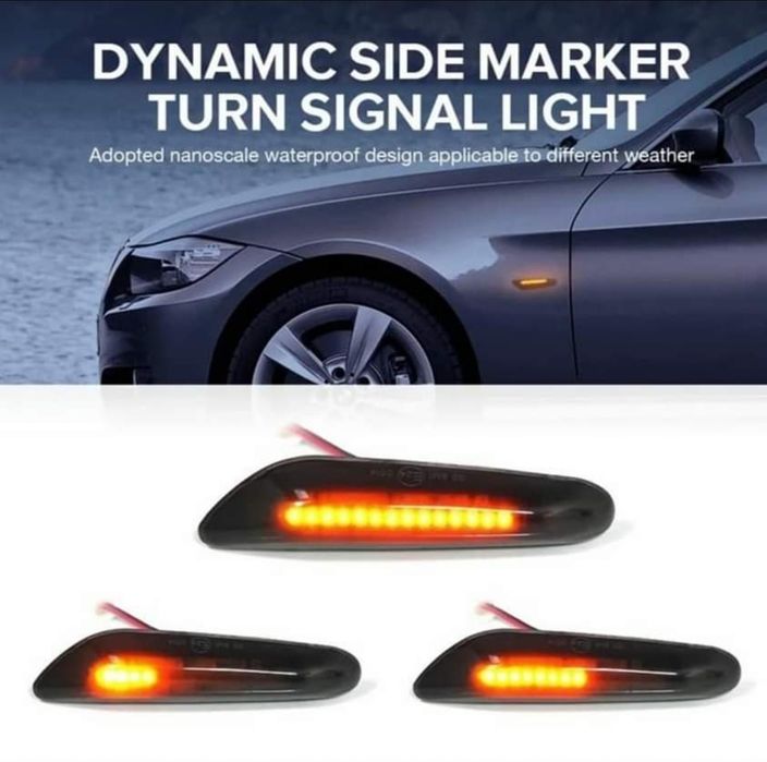 Semnalizari dinamice led BMW