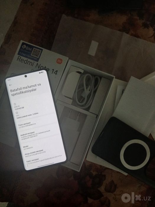 Redmi note 14 pro 12/256