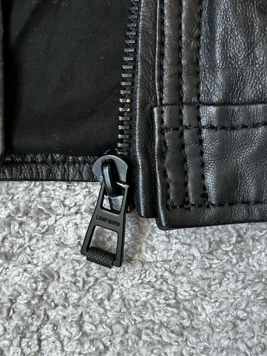 Camp David Leather jacket - black 52