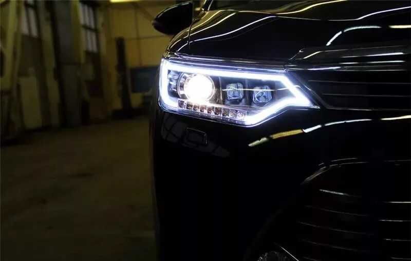 Тюнинг фары для Toyota Camry 2015