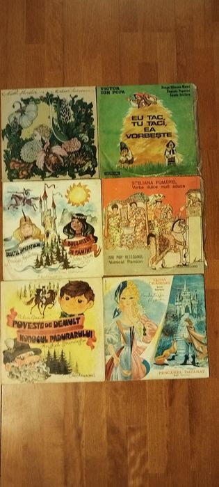 Discuri /Viniluri vechi românești cu povesti și basme