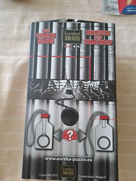 Логическа игра – Пъзел в бутилка – The Chain Gang