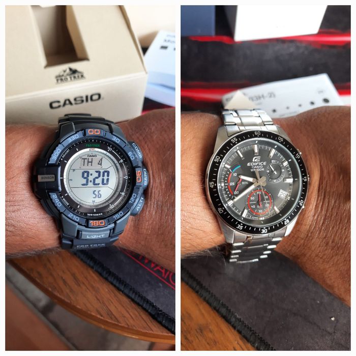 Casio Edifice și ProTrek