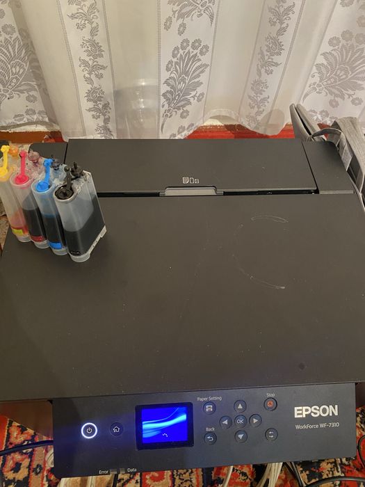 Epson WorkForce WF‑7310  а3 принтер на запчясть