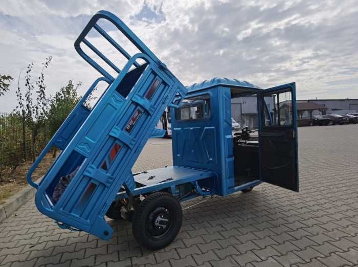 Triciclu electric cu CIV model omologabil Breckner MAX-2000W Agramix
