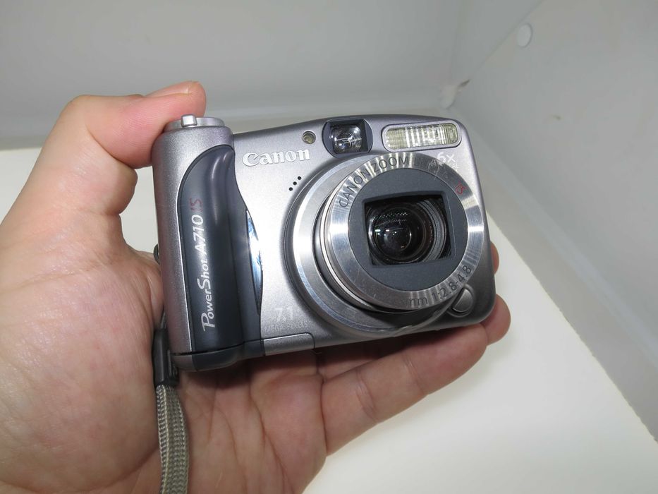 Canon PowerShot A710 компактен фотоапарат цифрова камера голяма оптика