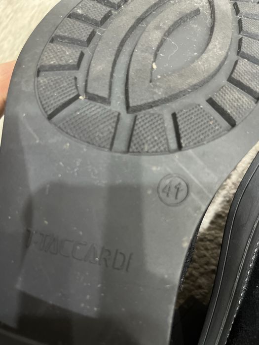 Полусапожки замшевые