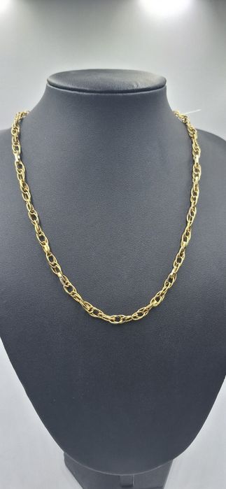 Lanț Aur 14 K 8,22 Gr 52 Cm #46946