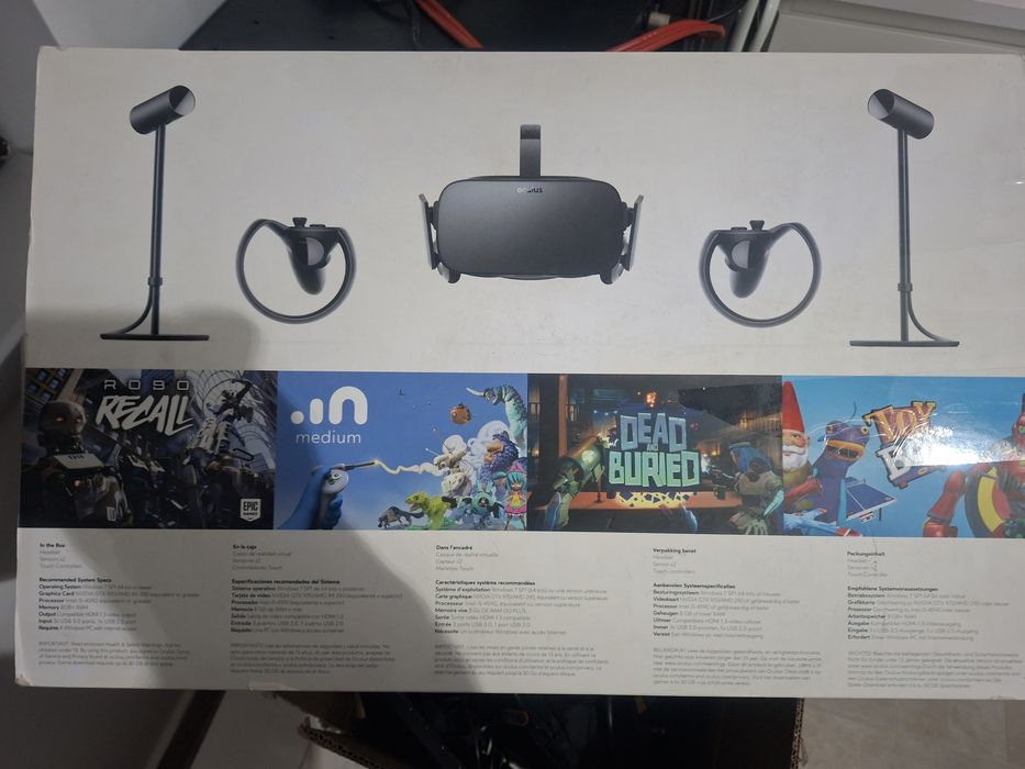Vand  joc virtual  Oculus  rift