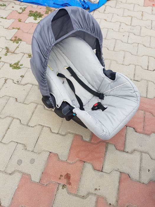 Căruță 3 in 1 , vană cu 2 suporturi pt cadă,  balansoar si oliță.