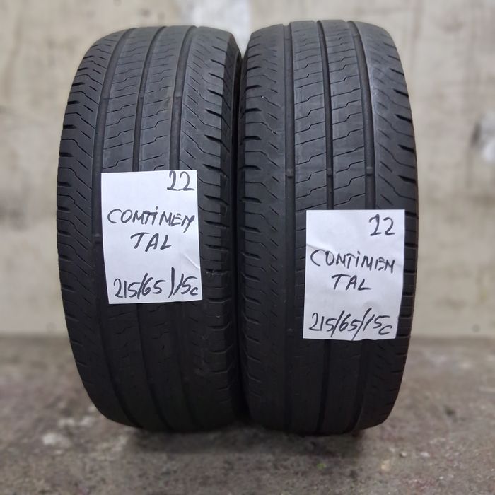2×215/65/15cVARA.CONTINENTAL 2022.Stare excelenta.