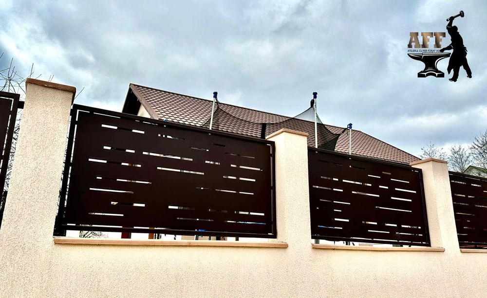 Porti si garduri, Calitate superioara, vopsire electrostatica