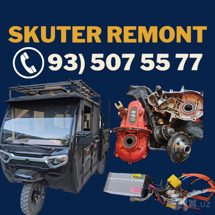 Elektromuravey skuter remont usta
