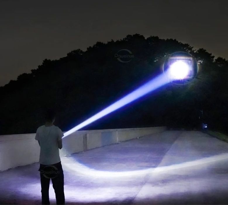 Очень мощный электрофонарь