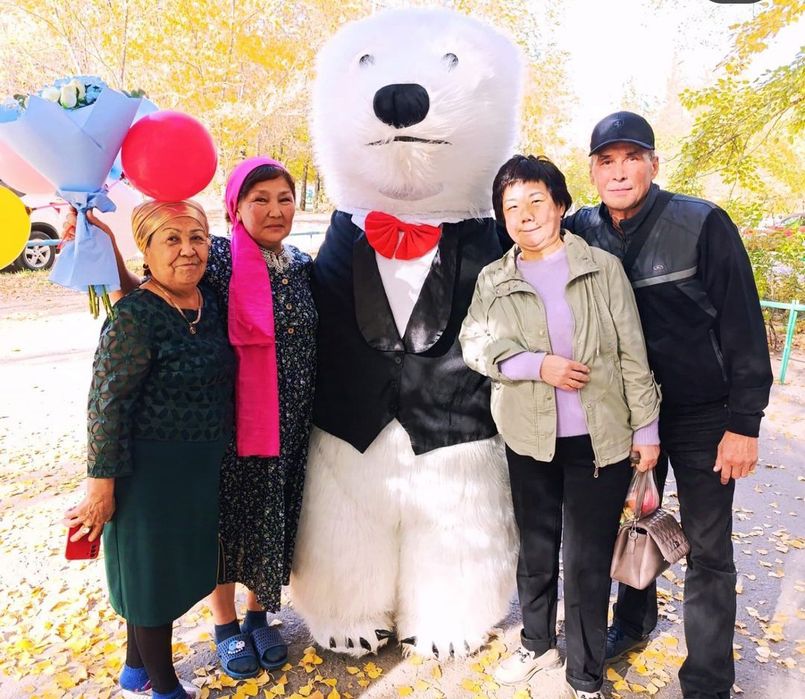 Мишка Умка, Тедди, Горилла. Аниматоры и прокат.