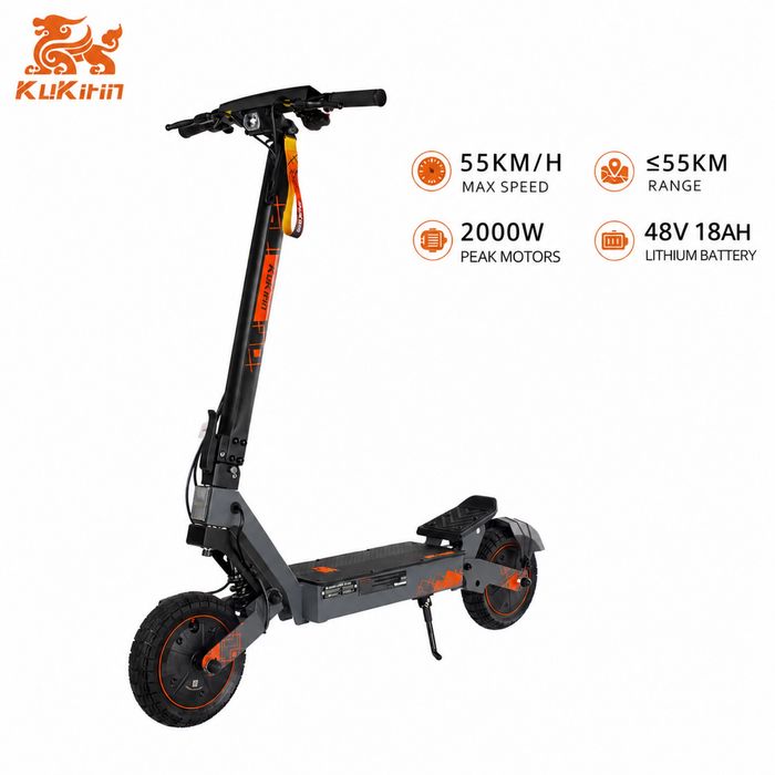 НОВО! KuKirin G2 Ultra 55км/ч. Електрическа Тротинетка Скутер 2х800W 48V/18Ah